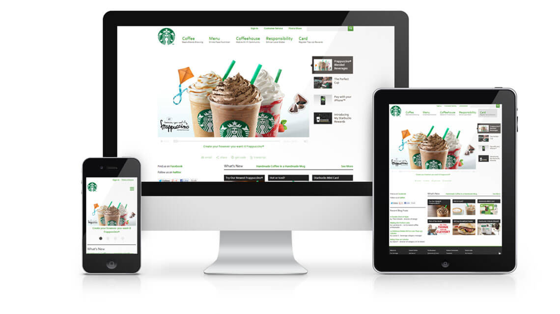 Различные версии сайтов